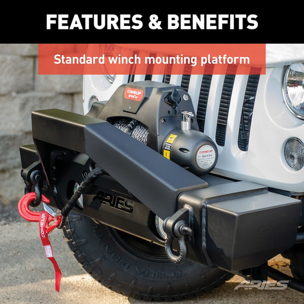 Aries TrailCrusher Jeep Bumper (MPN: 2156000)