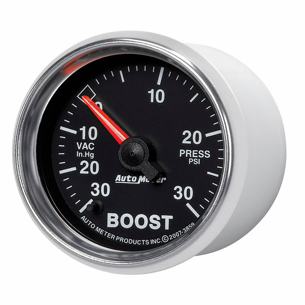 AutoMeter Gauge Boost Vacuum GS Series (MPN: 3859)