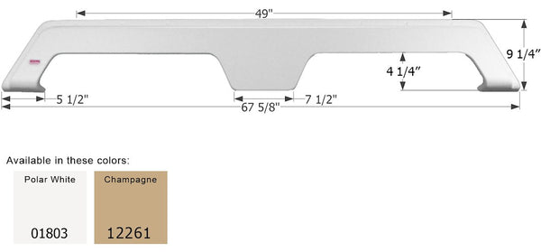 Icon Fender Skirt for Gulfstream RVs (MPN: 01803)
