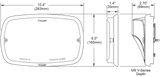 Whelen M9 Series LED Trailer Light (MPN: M9BTTX)
