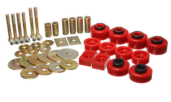 Energy Suspension Body Mount Bushings (MPN: 4.4114R)