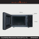 Magic Chef Countertop Microwave Oven (MPN: MC99MB)