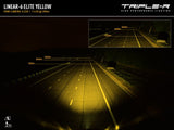Triple-R Light Linear-6 Elite LED Light Bar (MPN: LNR-EL-YLW-6)