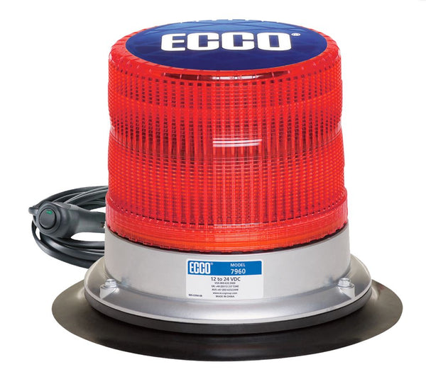 Ecco Electronic 7960 Series Pulse LED Beacon (MPN: 7960R-VM)