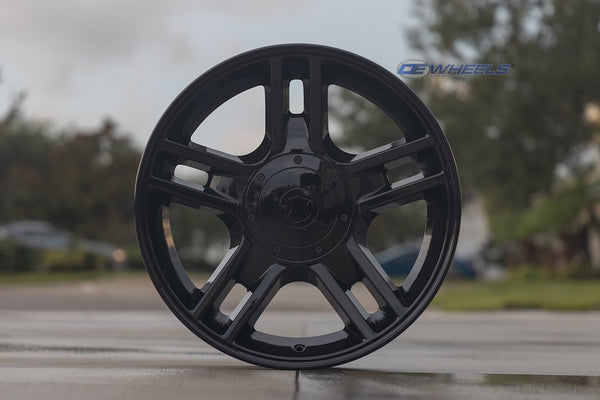 OE Wheels FR81 Gloss Black Aluminum Wheel (MPN: FR81-20090-5135-14B)