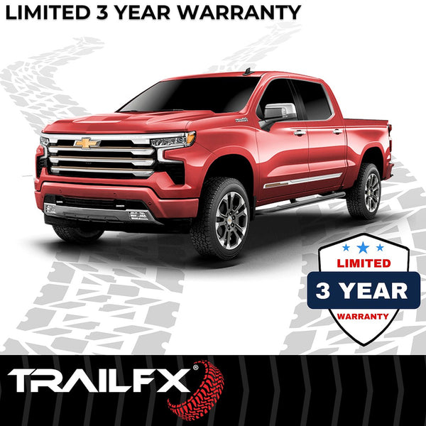 TrailFX Nerf Bar Round Tube Side Steps (MPN: A0029B)