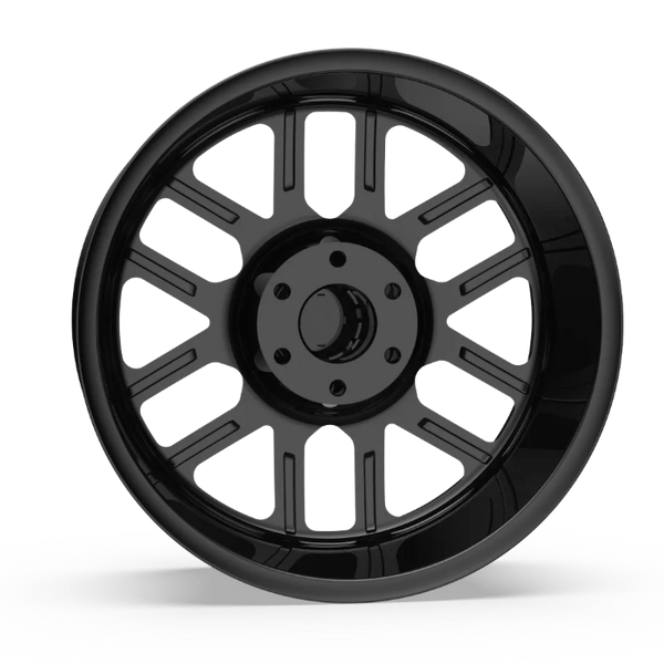 Torque Wheels 20 Inch Satin Black Wheel (MPN: TW408C-20903504-12)