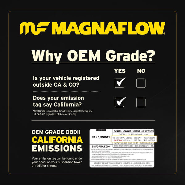 Magnaflow Direct Fit Catalytic Converter (MPN: 16420)