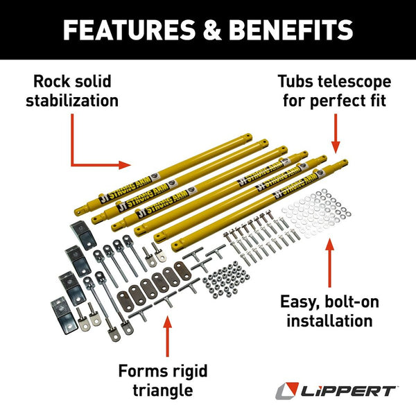Lippert Components JT's Strong Arm Stabilizer (MPN: 191025)