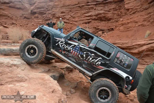 Rock Slide Engineering Rocker Panel Guard (MPN: AX-SS-SP-JK4)