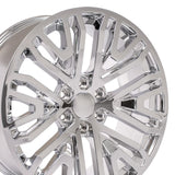 OE Wheels CV37 Chrome Plated Wheel (MPN: CV37-22090-6550-28C)