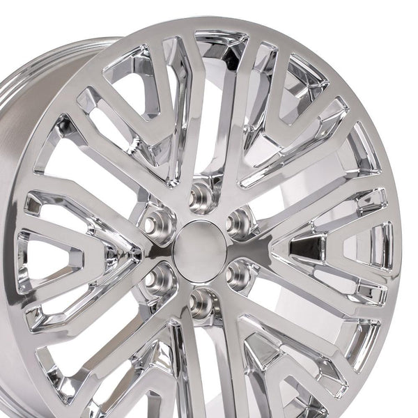 OE Wheels CV37 Chrome Plated Wheel (MPN: CV37-22090-6550-28C)