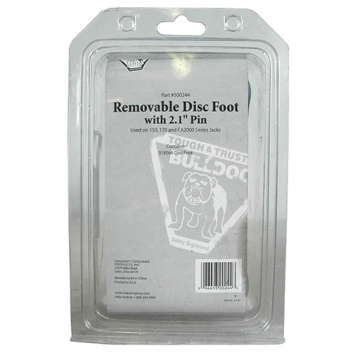 Bulldog Trailer Tongue Jack Foot Plate (MPN: 500244)