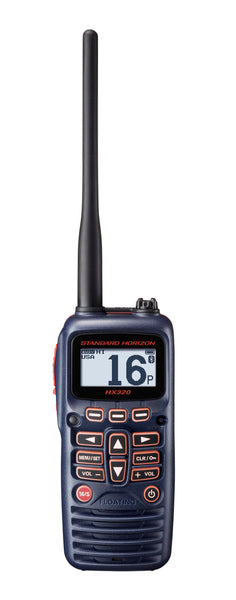 Standard Horizon Handheld VHF Radio (MPN: HX320)