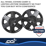 Coast To Coast 15 Inch Wheel Cover Set (MPN: IWC42215BLK)