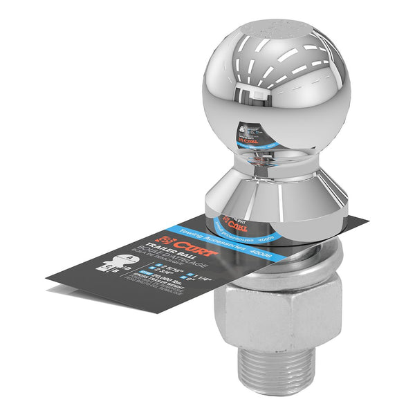 Curt 2-5/16 Inch Trailer Hitch Ball (MPN: 40008)