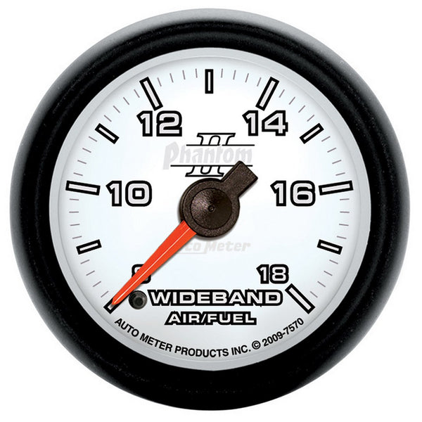 AutoMeter Phantom II Air Fuel Ratio Gauge (MPN: 7570)