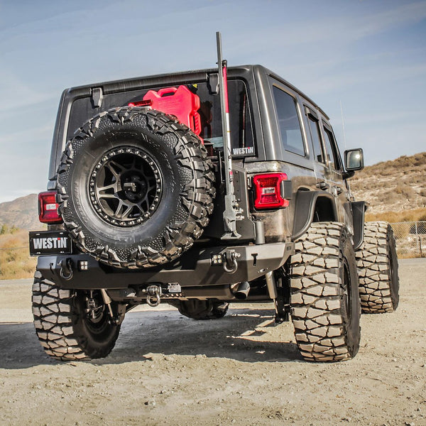 Westin WJ2 Rear Bumper With Tire Carrier (MPN: 59-82035)
