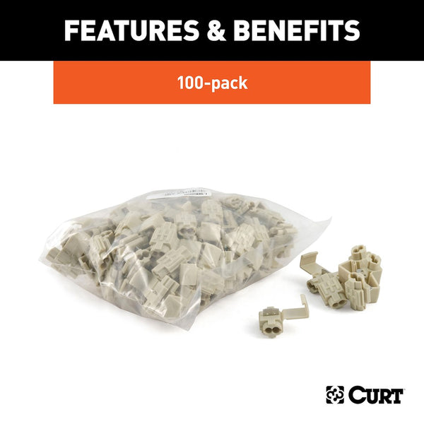 Curt Wire Terminal End for Quick Splicing (MPN: 59906)