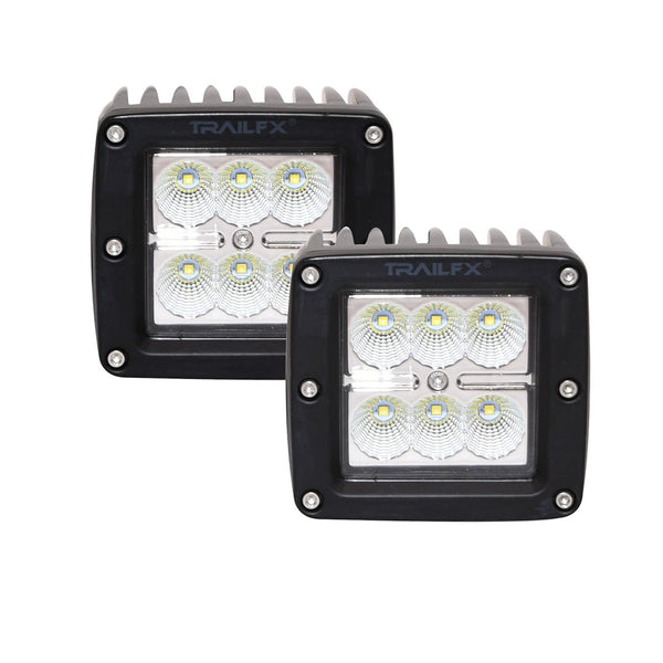 TrailFX LED Driving Fog Lights (MPN: 3X2CFPR)