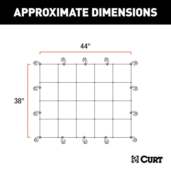 Curt Exterior Cargo Net (MPN: 18200)