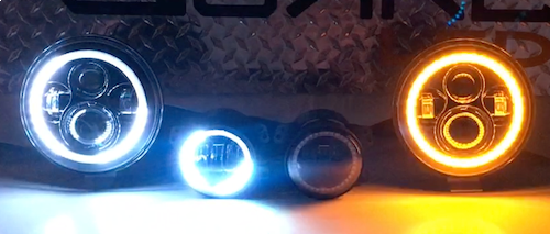 Quake LED Tempest Series Headlight Assembly (MPN: QTE781)