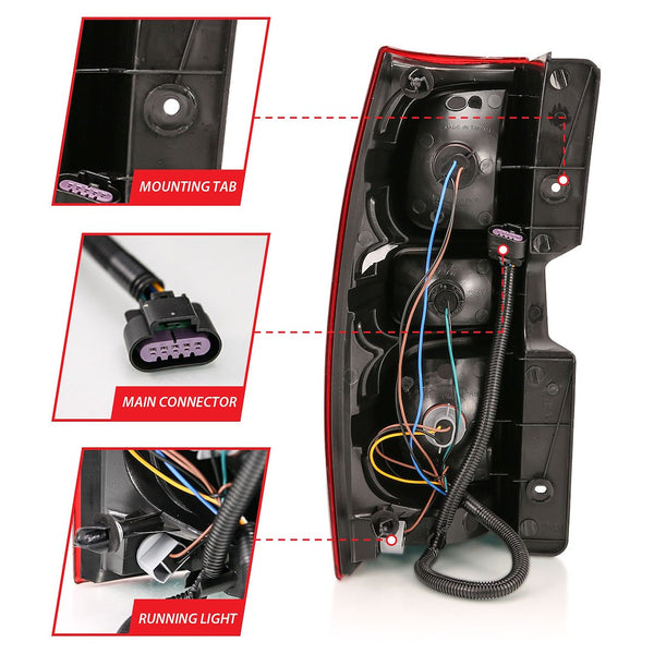 AnzoUSA Tail Light Assembly (MPN: 311304)