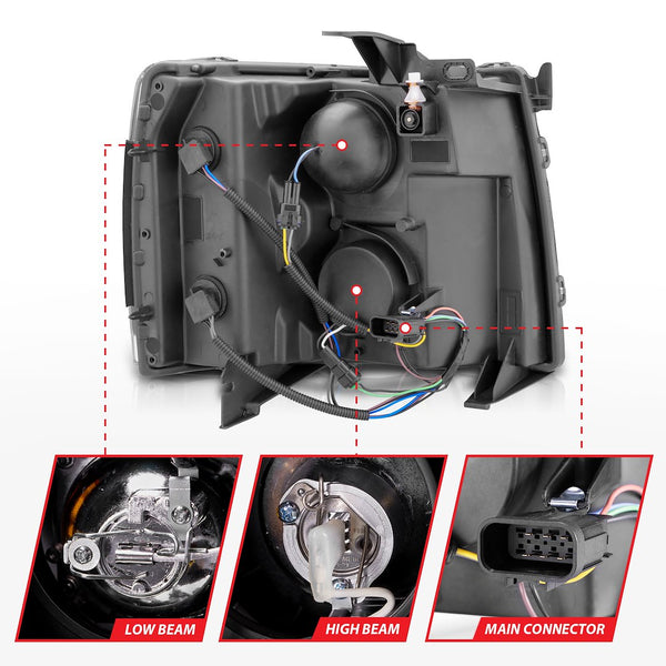 AnzoUSA Projector Headlight Assembly (MPN: 111107)