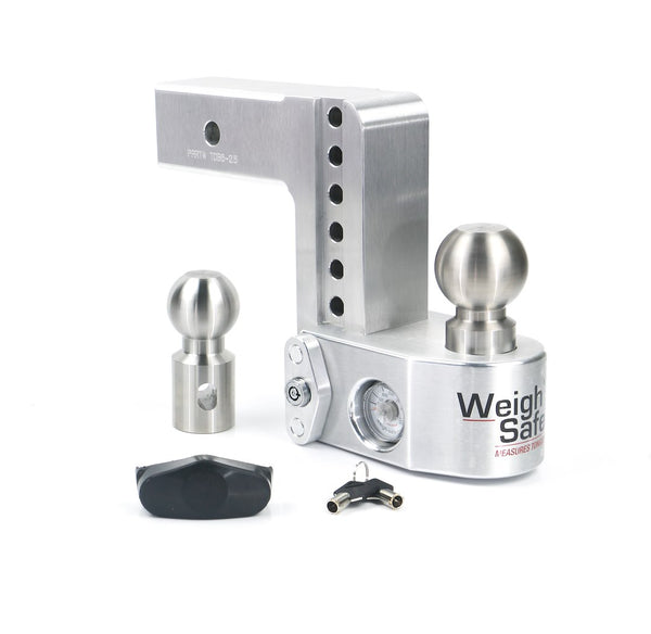 Weigh Safe Trailer Hitch Ball Mount (MPN: WS6-2.5)
