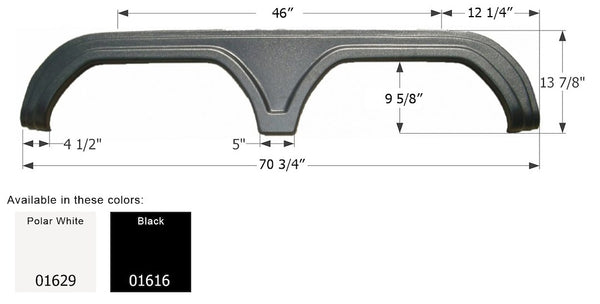 Icon Fender Skirt for Gulfstream RVs (MPN: 01629)