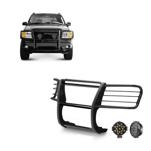 Black Horse Grille Guard Kit (MPN: 17FJ26MA-PLB)