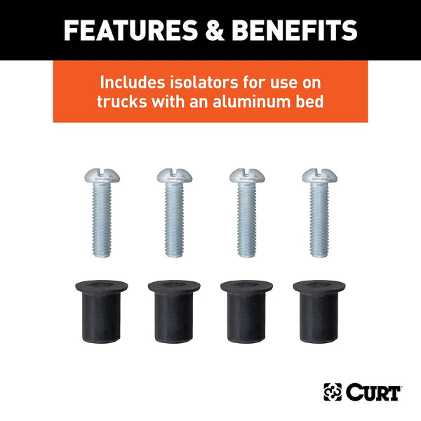 Curt 7-Way Trailer Wiring Connector for Truck Bed (MPN: 57008)