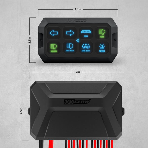 XK Glow Switch Panel (MPN: XK-CMD-KIT)