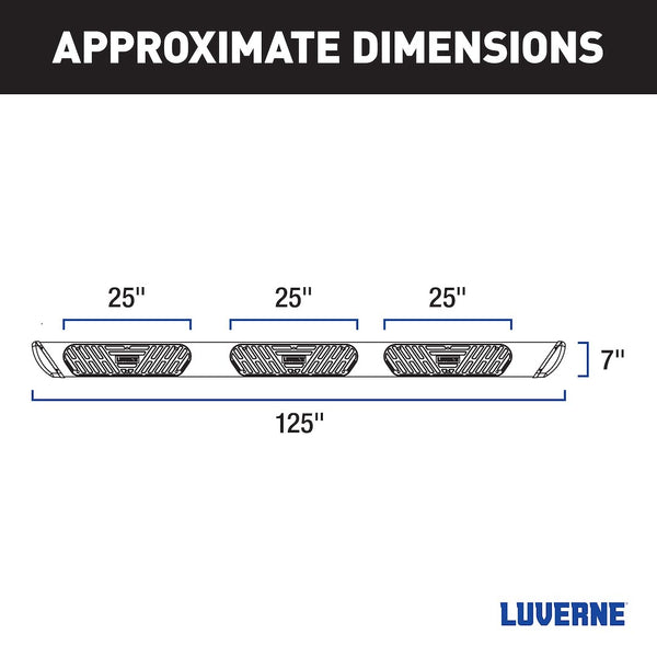 Luverne Regal 7 Wheel-To-Wheel Running Board (MPN: 477125-401449)