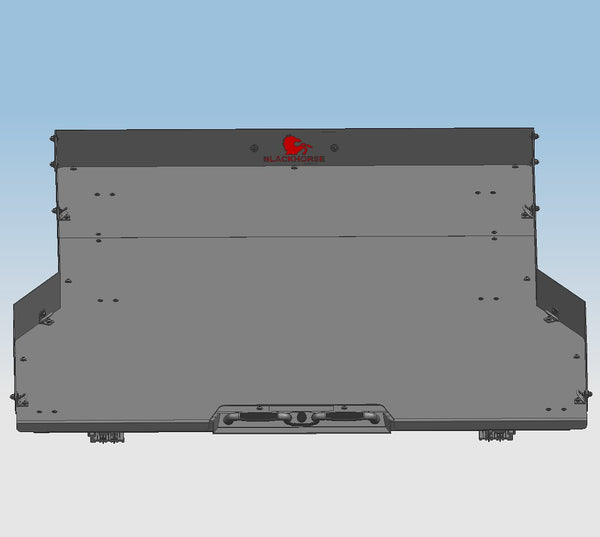 Black Horse Off Road Bed Slide (MPN: BSCP01B)