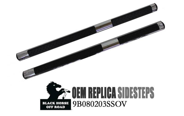 Black Horse Off Road Nerf Bar (MPN: 9B080203SSOV)