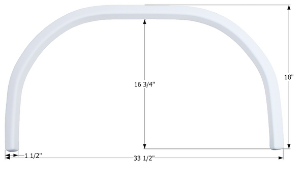 Icon Fender Skirt for Jayco Eagle Models (MPN: 12558)
