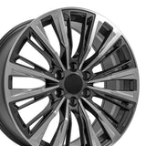 OE Wheels CA93 Aluminum Wheel (MPN: CA93-22090-6550-28PG)