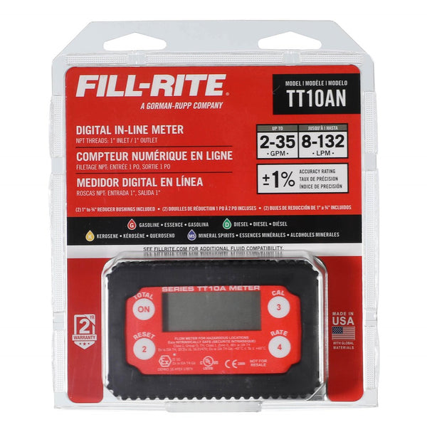Fill-Rite Flow Meter TT10 Series (MPN: TT10AN)