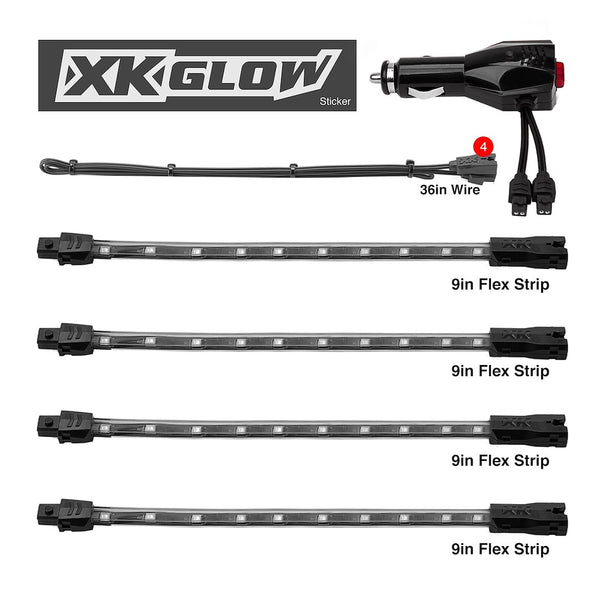XK Glow Multi Purpose LED Light Kit (MPN: XK041004-R)