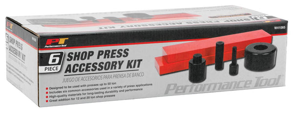 Performance Tool Shop Press Accessory Kit (MPN: W41065)
