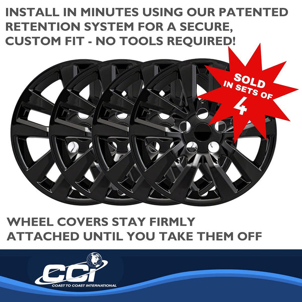 Coast To Coast 16 Inch Wheel Cover Set (MPN: IWC50516BLK)