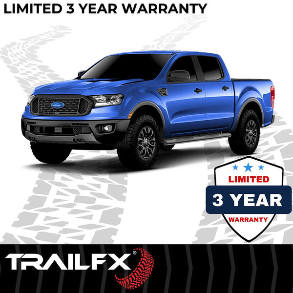 TrailFX Nerf Bar 4 Inch Oval Tube Side Steps (MPN: A1550B)