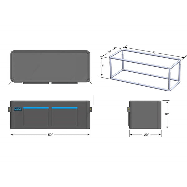 Tonneau Buddy Cargo Organizer (MPN: TBMS)