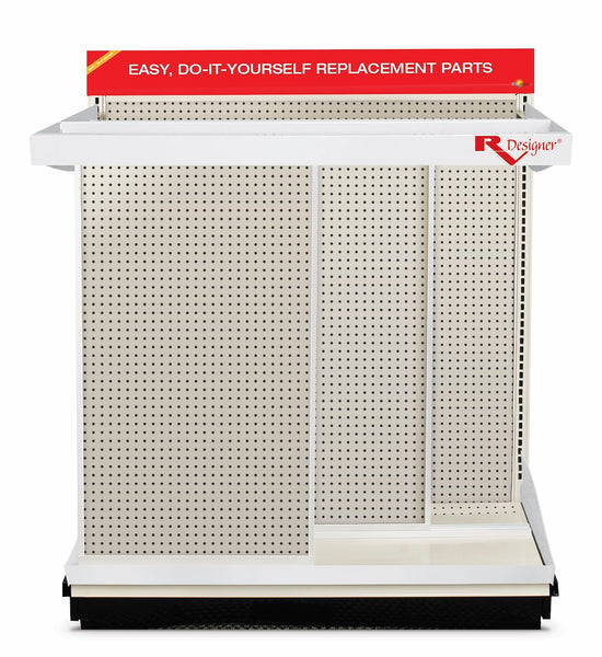 RV Designer Sliding Panel Hardware Display (MPN: ZKIT-0530G)