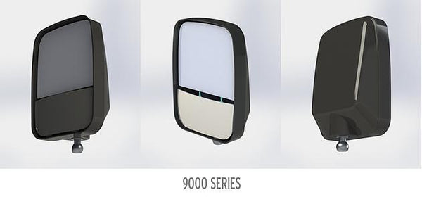 Ramco Exterior Mirror 9000 Series (MPN: 306-BLK9000CCHRT)