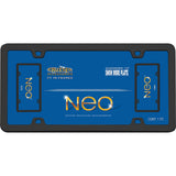 License Plate Frame - Neo Black Powder Coated (MPN: 15050)