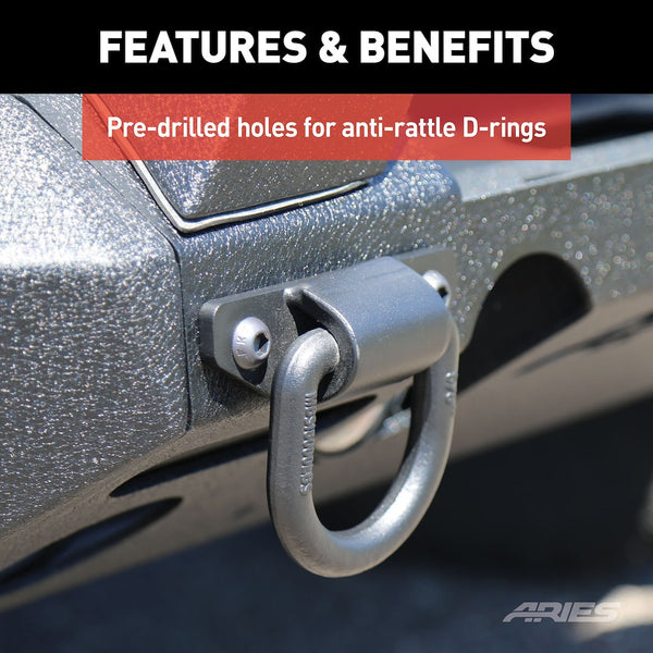 Aries TrailChaser Modular Jeep Bumper (MPN: 2081001)