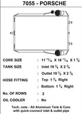 CSF Aluminum Radiator (MPN: 7055)