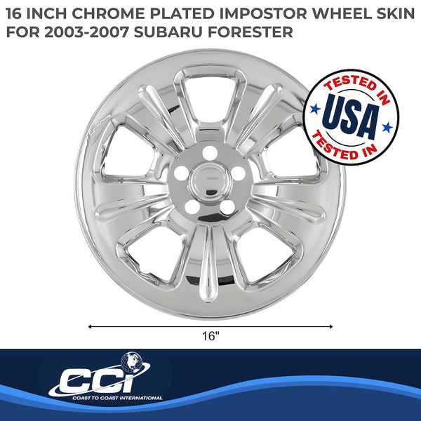 Coast To Coast Impostor Wheel Skin 16 Inch (MPN: IWCIMP52X)